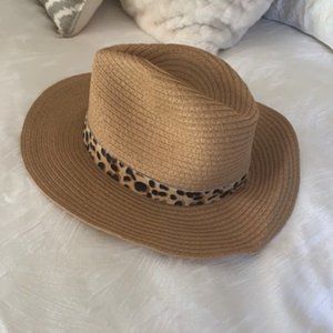 Woven Fidora Hat